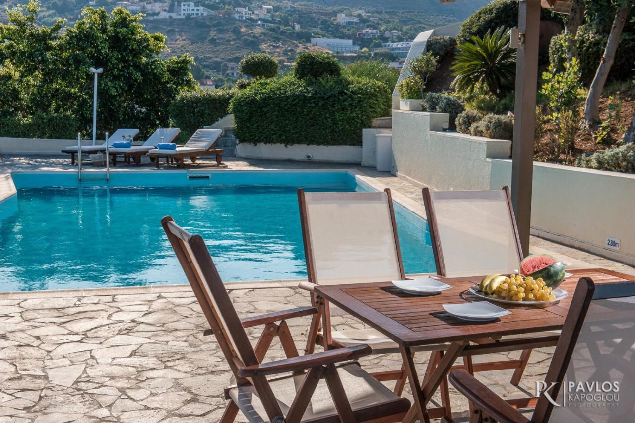 Andromeda Villa Agia Pelagia  Buitenkant foto